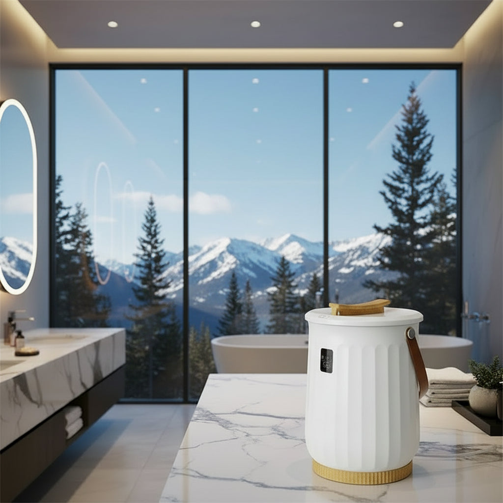 Dluxe Ave. Temperature Disinfecting Towel Heating Bucket