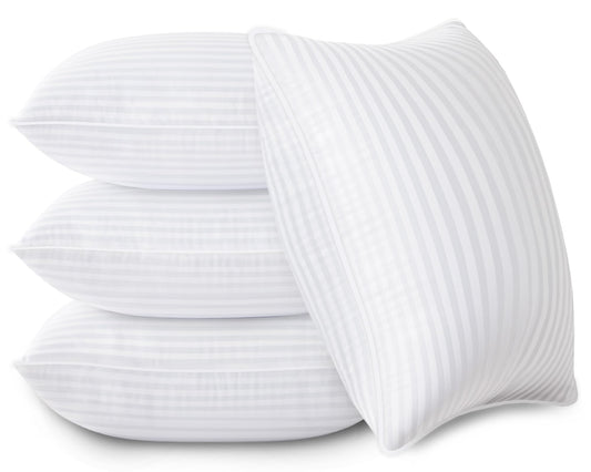 Dluxe Ave. 20x20 Throw Pillow Insert/ Set of 4/ Down Alternative/ White