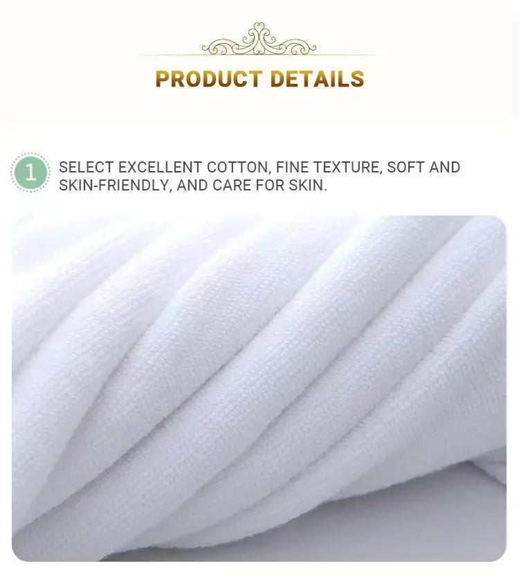 Dluxe Ave. 3 Pcs Ultra-Soft Cotton Bath Towel Set for Home