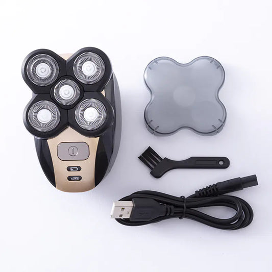 Dluxe Ave. 1800 5-in-1 Electric Shaver with Rechargeable Heads