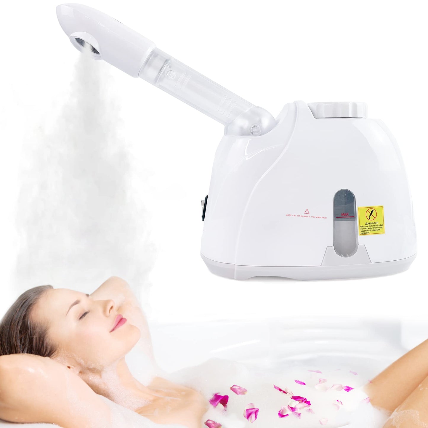 Dluxe Ave. Facial Steamers with 360° Rotatable Sprayer Face Steamer