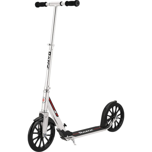 Dluxe Ave. Kick Scooter for Kids Ages 8+ - Extra-Tall Handlebars & Longer Deck 10" Urethane Wheels Anti-Rattle Technology For Riders Up to 220 lbs
