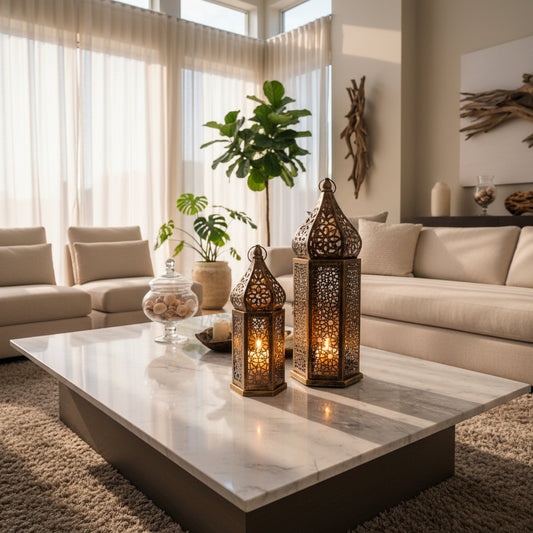Moroccan Style Metal Lantern