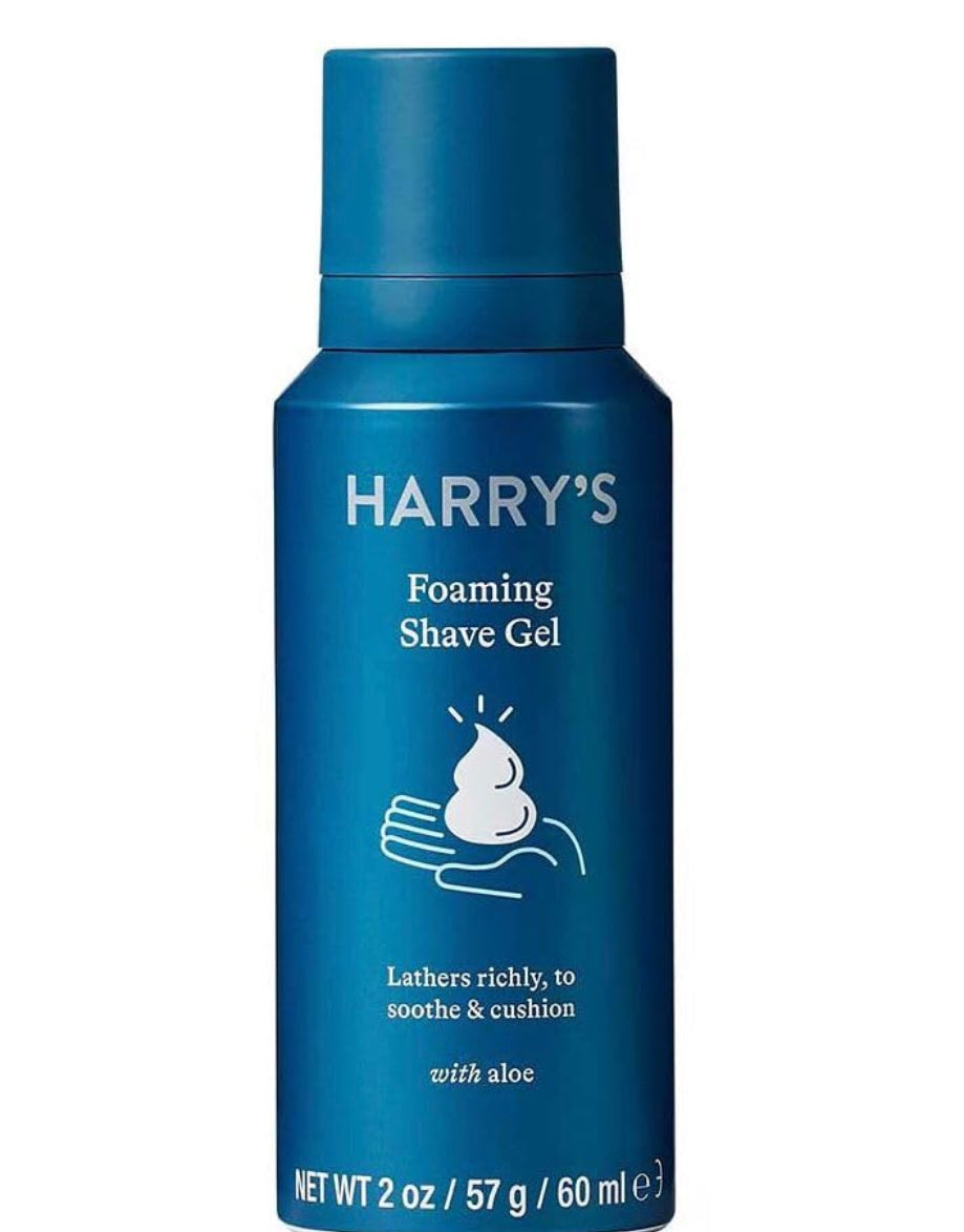 Dluxe Ave. Harrys Foaming Shaving Gel with Aloe 2 oz