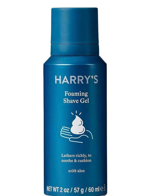 Dluxe Ave. Harrys Foaming Shaving Gel with Aloe 2 oz