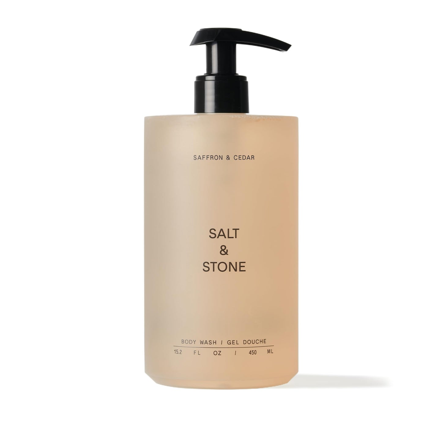 Dluxe Ave. Salt & Stone Body Wash with Antioxidants for Deep Moisture | For Women & Men  15.2 fl oz