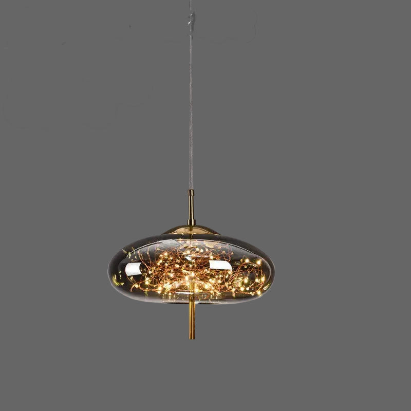 Dluxe Ave. Nordic Style Glass Pendant Light for Bar and Hotel