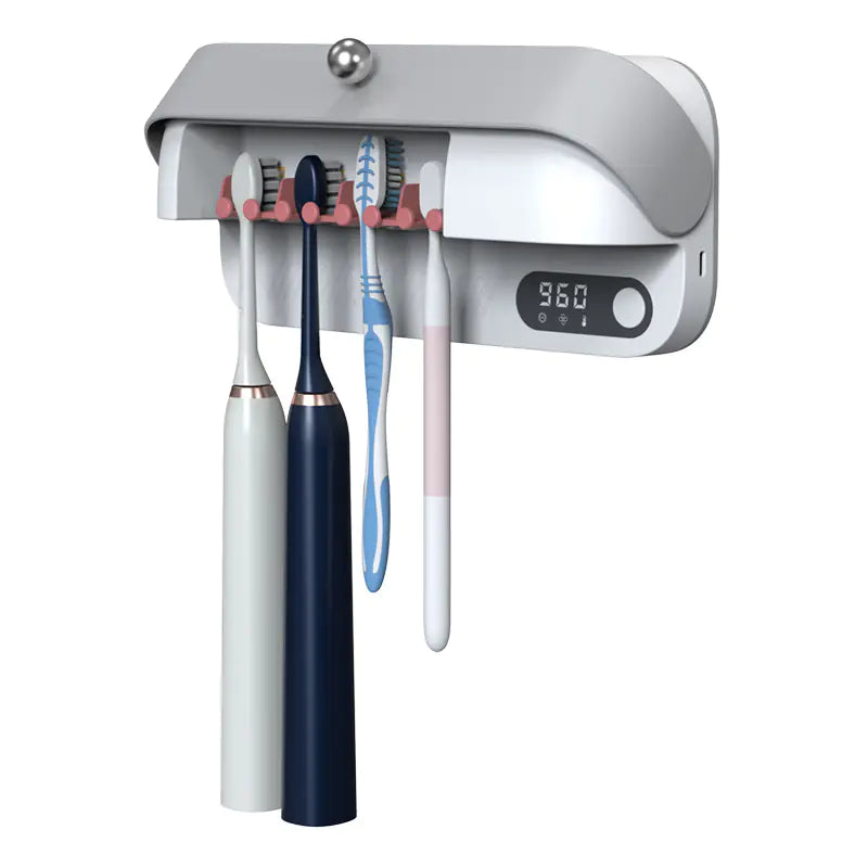Dluxe Ave. Smart UV Toothbrush Sterilizer and Dryer with Holder