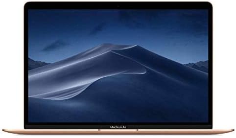 Dluxe Ave. 2019 Apple MacBook Air with 1.6GHz Intel Core i5 (13-inch 8GB RAM 128GB SSD Storage) Gold (Renewed)