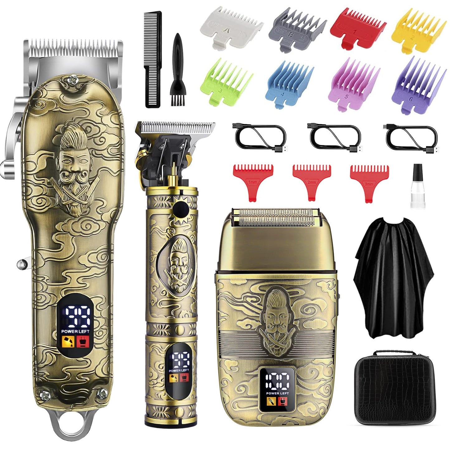 Dluxe Ave. Professional Hair Clippers/ Cordless/ Bronze