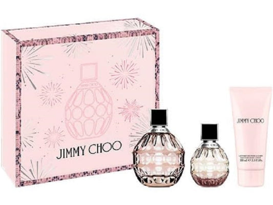 Dluxe Ave. Jimmy Choo Signature Eau de Parfum 3 Piece Set/ Body Lotion