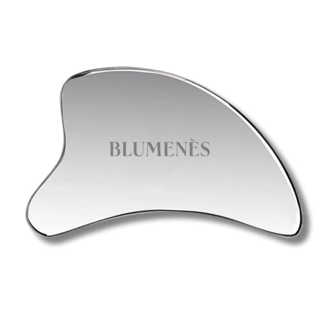 Dluxe Ave. Gua Sha Lymphatic Drainage Massager/ Stainless Steel