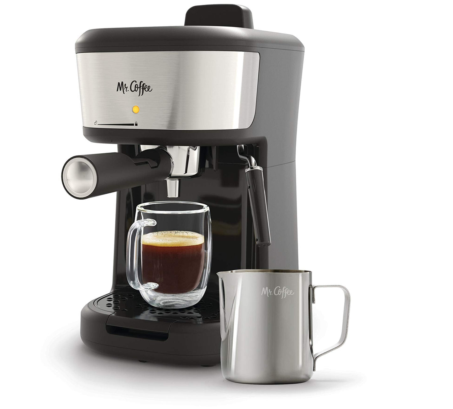 Dluxe Ave. Espresso and Cappuccino Machine/ Black