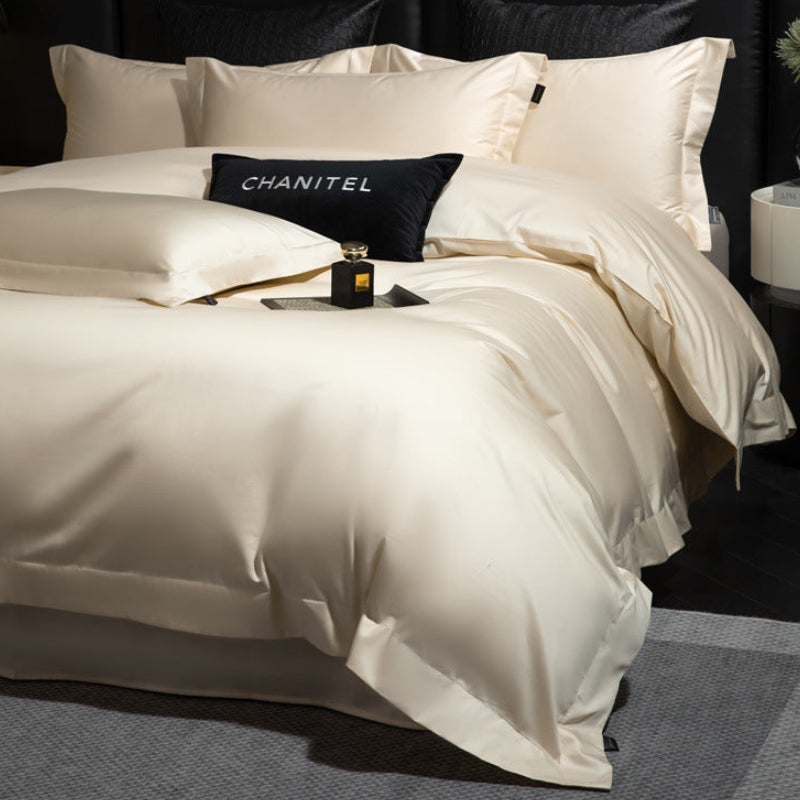 Dluxe Ave.Long Staple Cotton Four-Piece Bedding Set