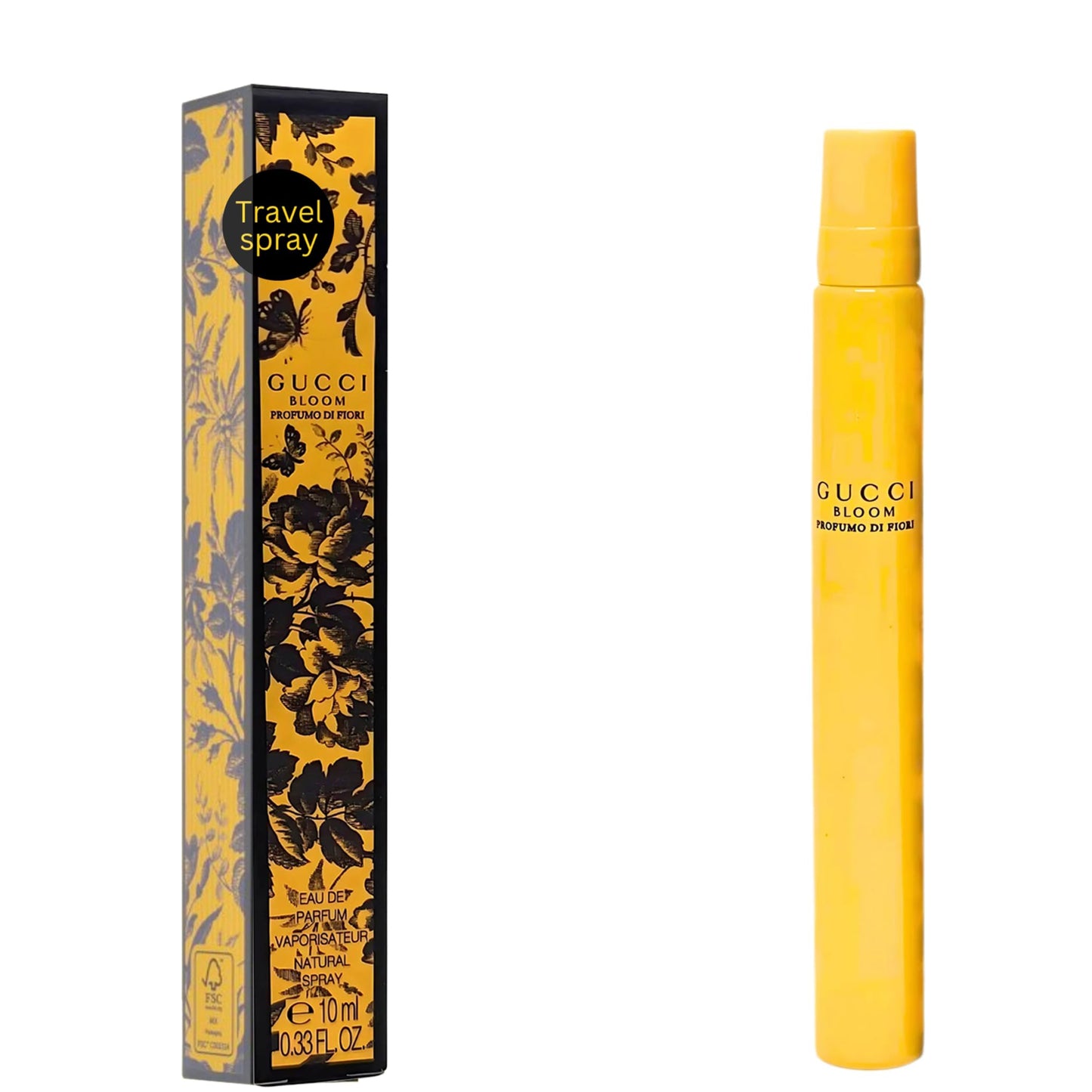 Dluxe Ave. Gucci Bloom Perfume for Women Travel Spray Profumo di Fiori EDP 0.33 Fl oz