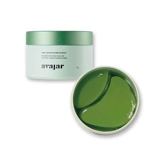Dluxe Ave. Avajar Calming Daily Eye Patch (90Pcs) - Korean Skin Care Brand I Under Eye Mask I Under Eye Patches for Hydration & Soothing I with Hyaluronic Acid & Centella