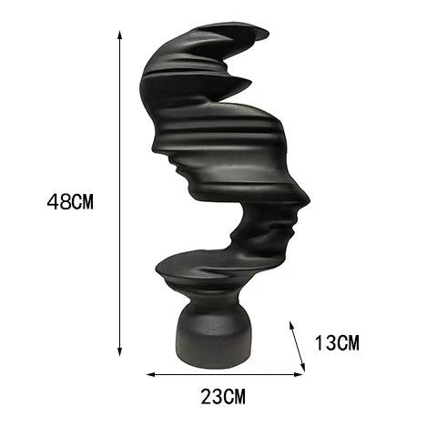 Artistic figurine sculptures