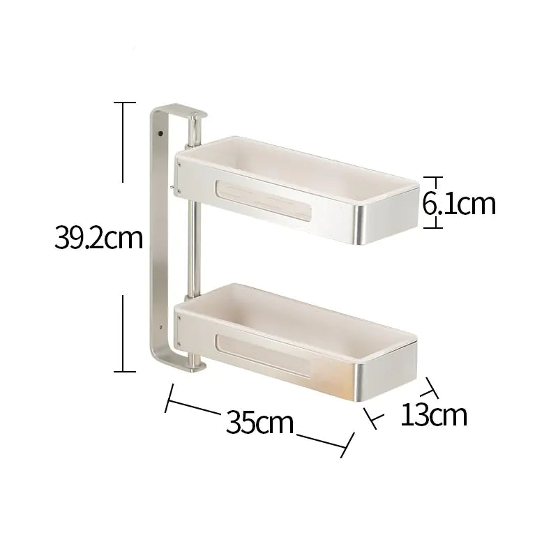 Dluxe Ave. Multifunctional Corner Shelf Organizer