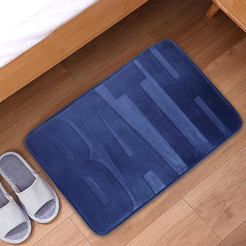 Dluxe Ave. Memory Foam Washable Bath Rug - Soft & Non-Slip