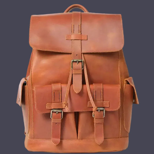 Dluxe Ave. Large Leather Travel Bag