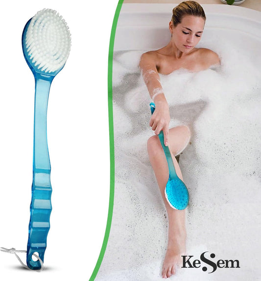 Dluxe Ave. Shower Brush with 14 inch Long Handle/ 2 Pack