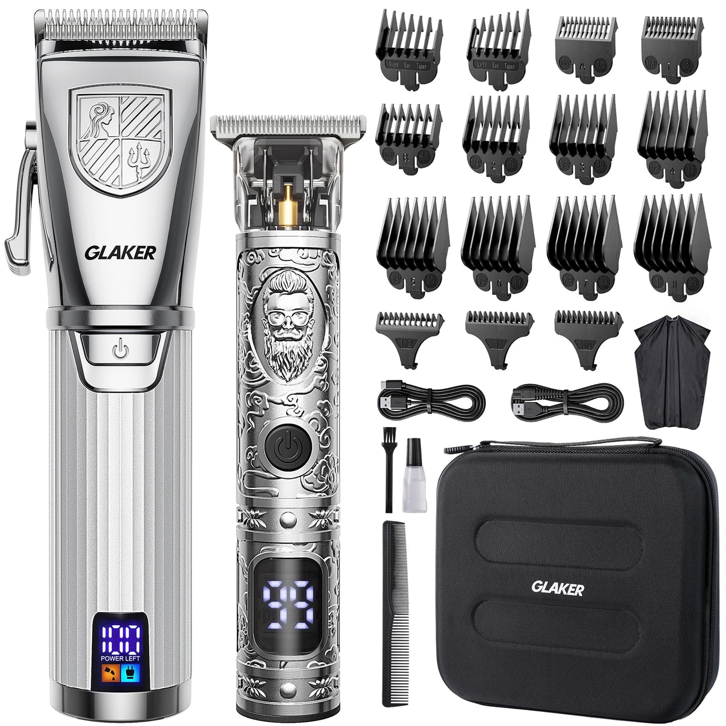 Dluxe Ave. Hair Clippers for Men/ Professional