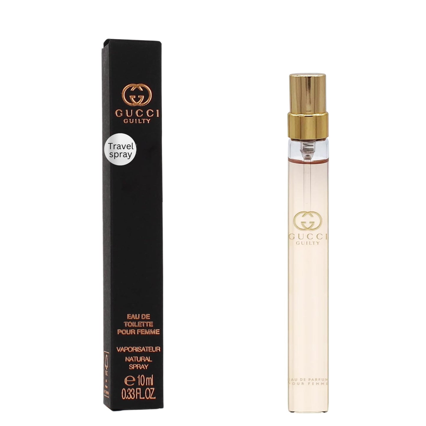 Dluxe Ave. Gucci Guilty Perfume for Women Travel Spray Pour Femme EDT 0.33 Fl Oz