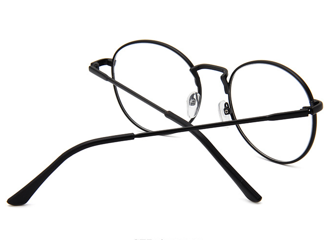 Korean Style Lightweight Round Metal Eyeglass Frames