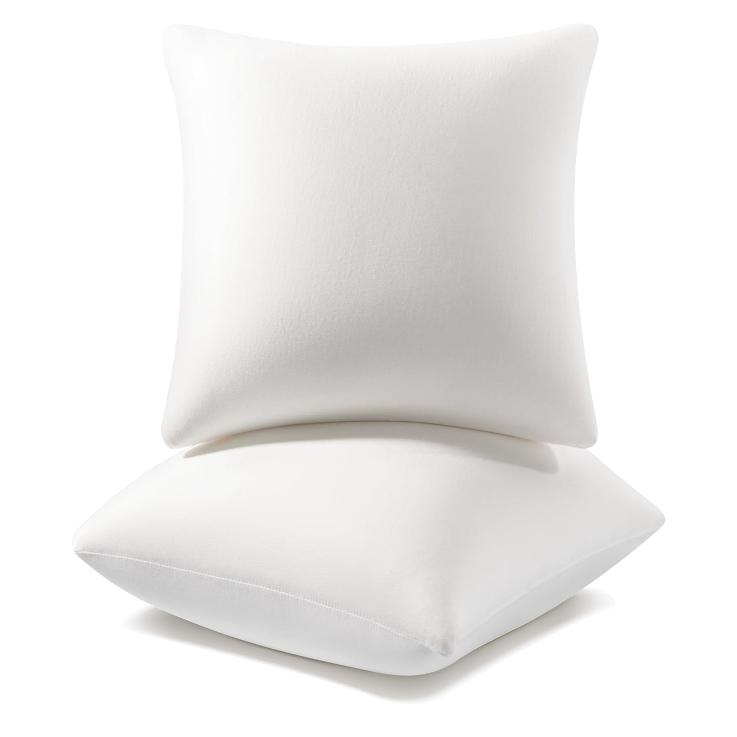 Dluxe Ave. AM AEROMAX 16 ×16 Pillow Insert/ Set of 2/ Memory Foam Decorative Cushion Bed