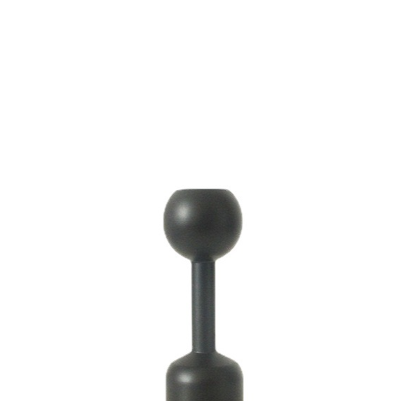 Wooden candle holder