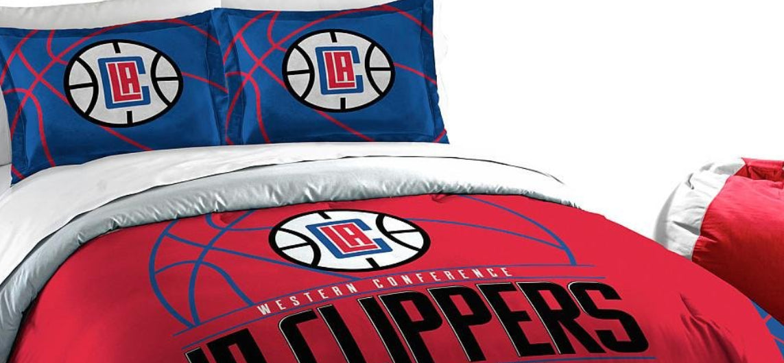 Dluxe Ave. ( FULL/ QUEEN ) 3 Pcs. NBA Comforter Set