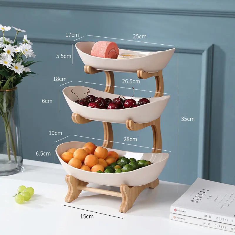 Dluxe Ave. Multi-Layer Fruit Tray