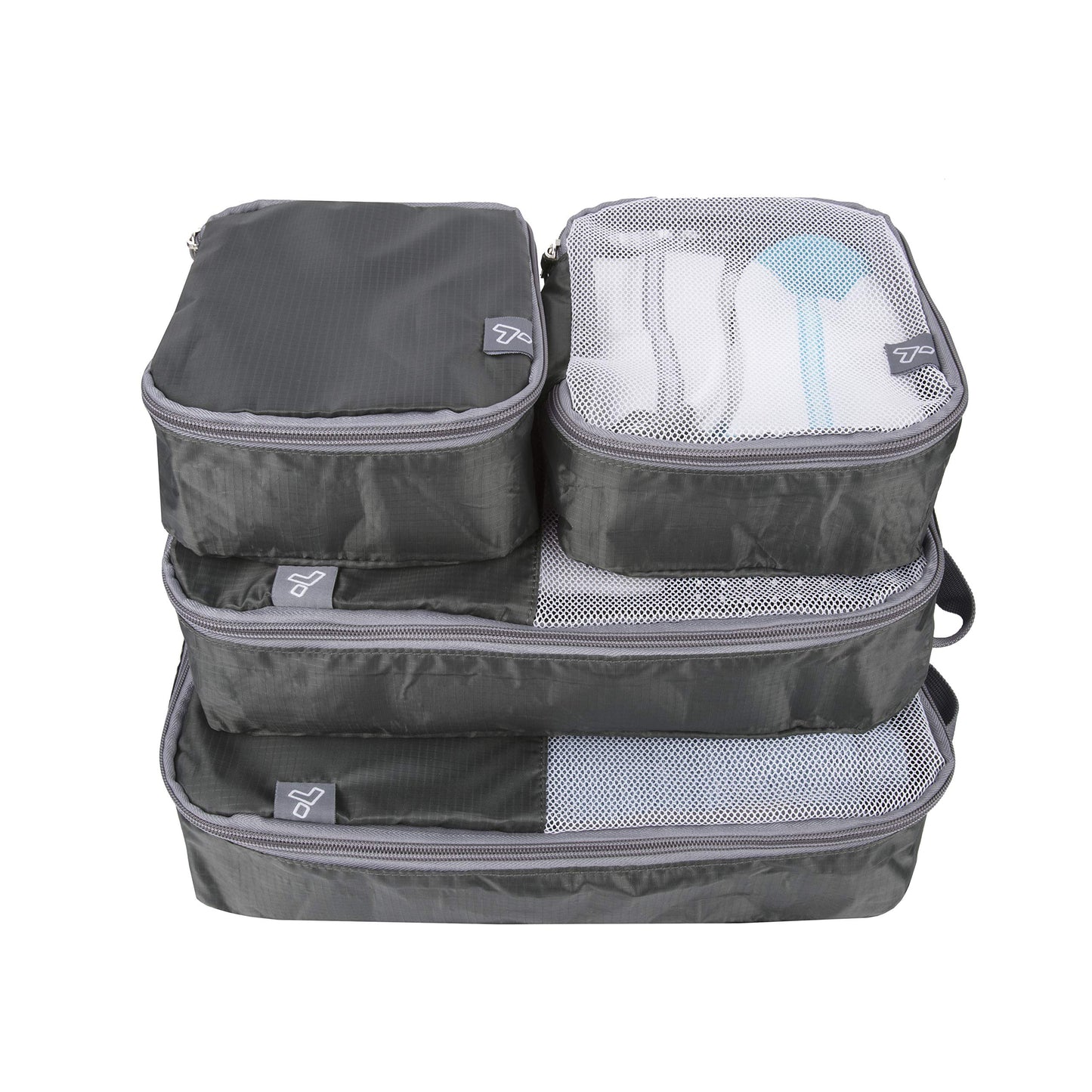 Dluxe Ave. 4 Soft Packing Organizers/ Grey