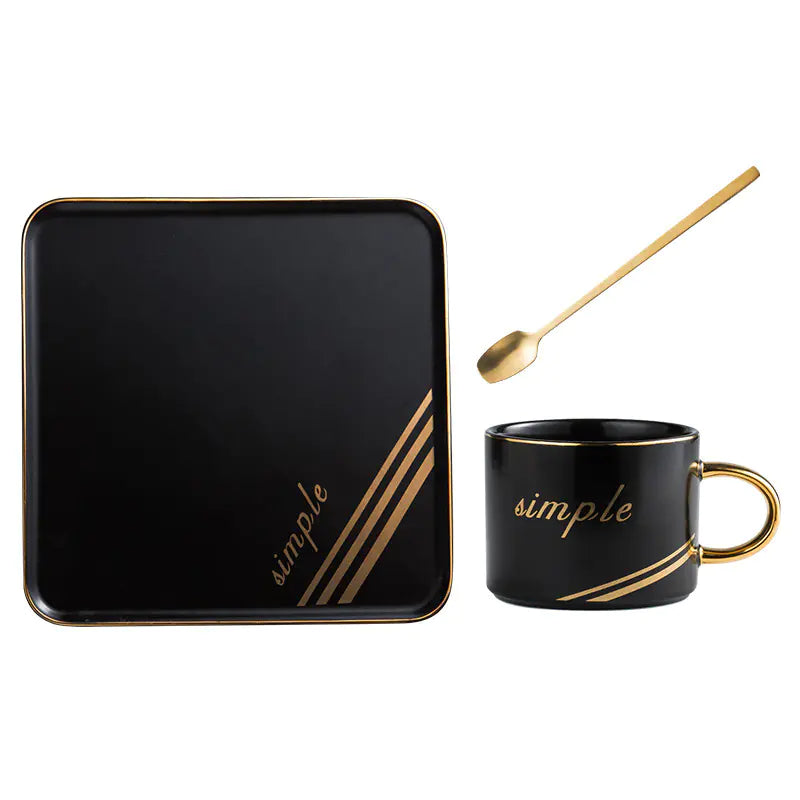 Dluxe Ave. Nordic Style Creative Ceramic Coffee Cup Set
