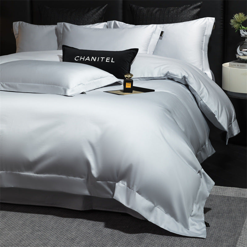 Dluxe Ave.Long Staple Cotton Four-Piece Bedding Set