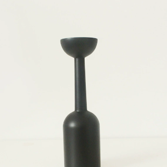 Wooden candle holder