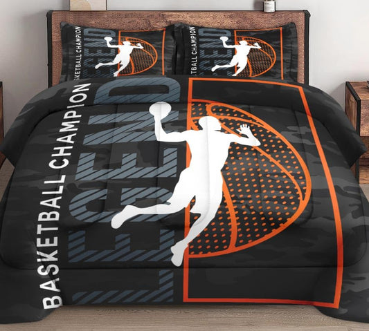 Dluxe Ave. ( FULL ) 3 Pcs Comforter Set/ Black