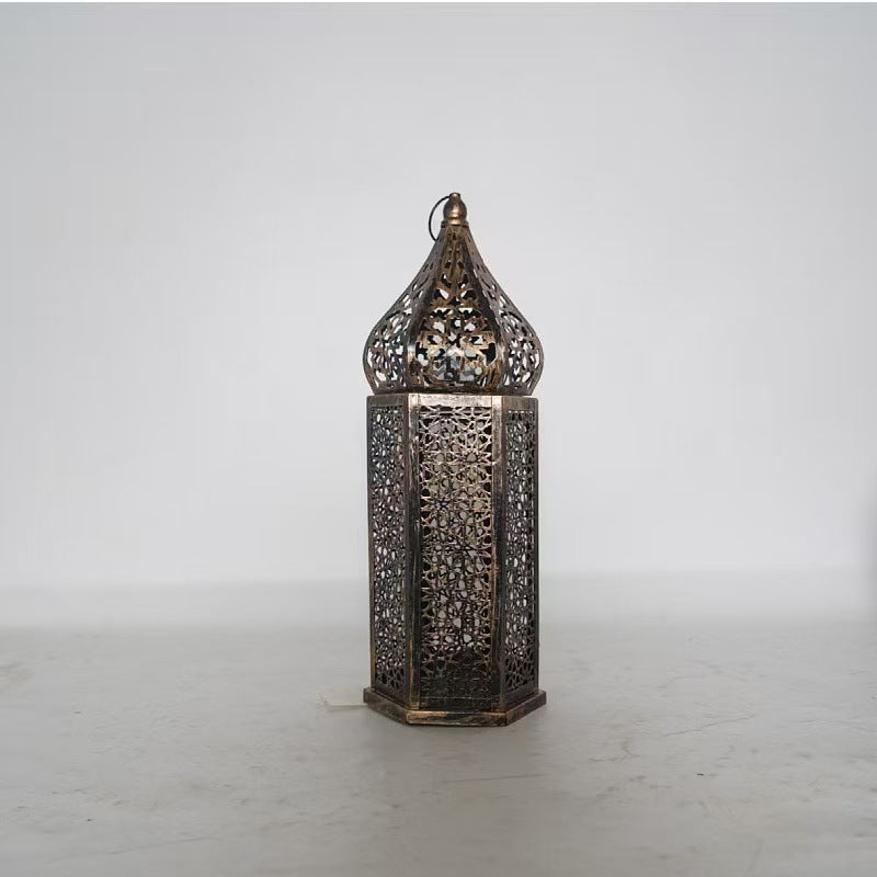 Retro Iron Moroccan Lantern
