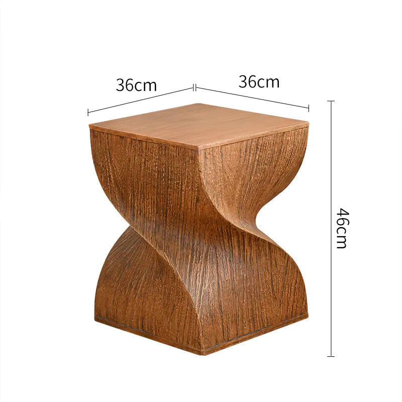 Dluxe Ave. Nordic Designer Round Side Table for Cozy Spaces