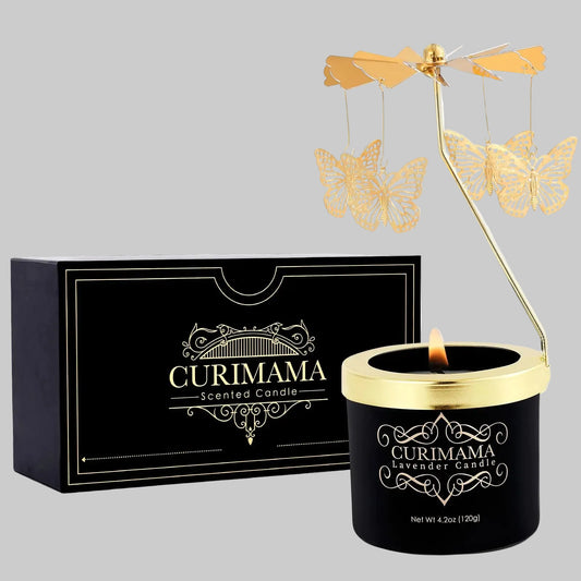 Dluxe Ave. Unique Butterfly Candle Gift, Lavender