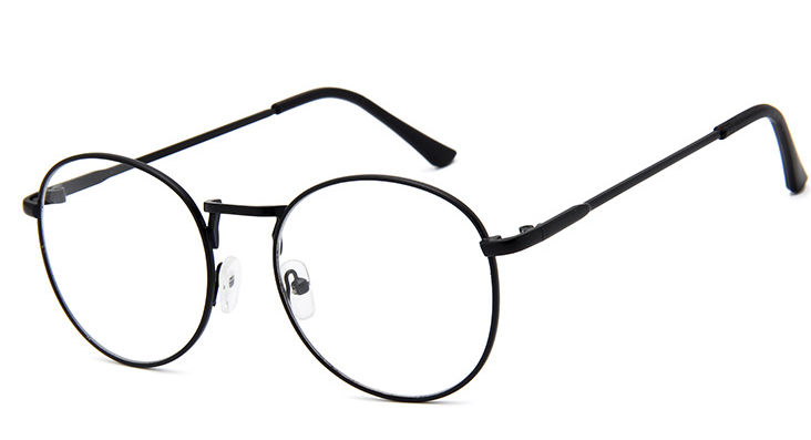 Korean Style Lightweight Round Metal Eyeglass Frames