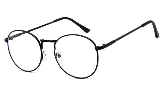Korean Style Lightweight Round Metal Eyeglass Frames