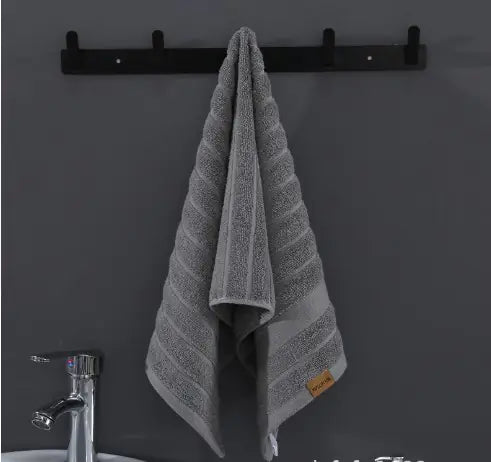 Dluxe Ave.  Thick Cotton Face Towels - Soft & Absorbent