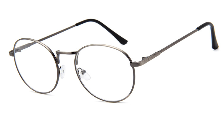 Korean Style Lightweight Round Metal Eyeglass Frames