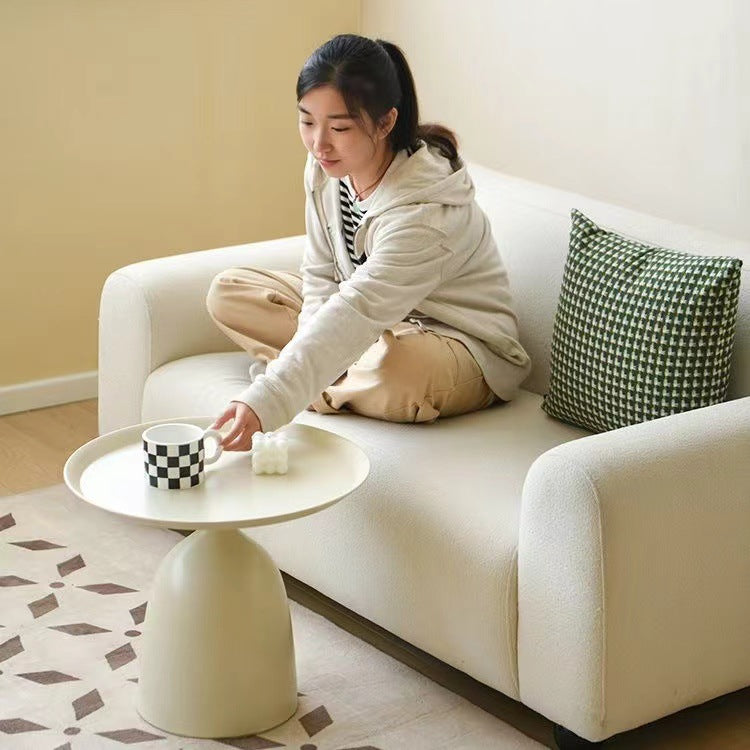 American-style minimalist sofa side table