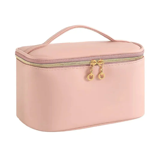 Dluxe Ave. Large Capacity PU Leather Cosmetic Storage Bag