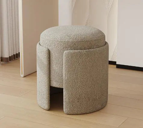 Dluxe Ave. Cashmere Makeup Chair for Bedroom or Salon (One Piece)