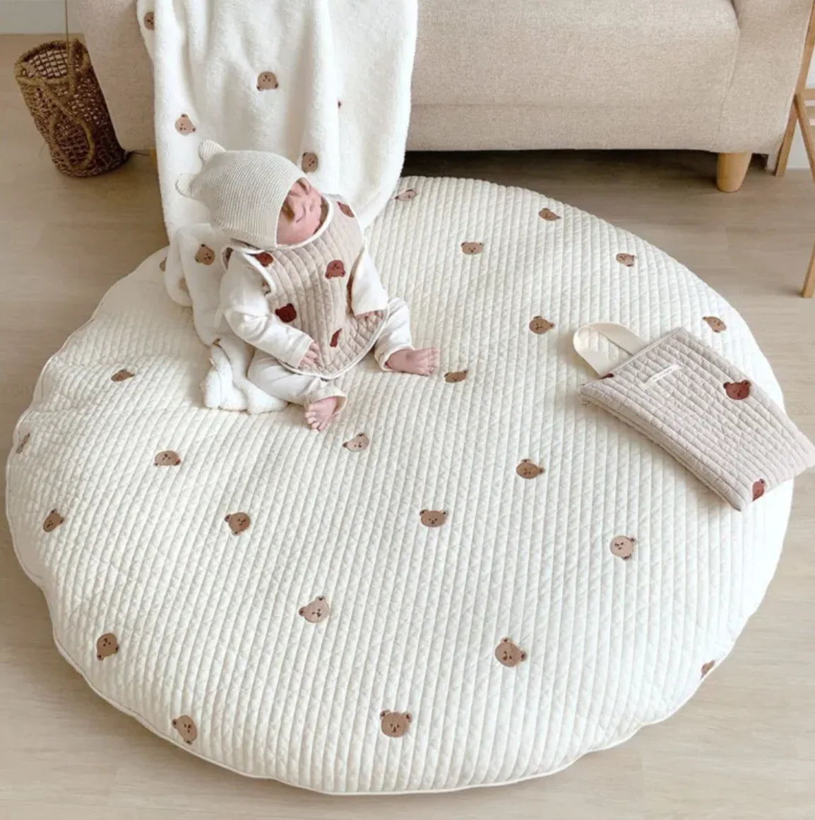 Dluxe Ave. Infant Round Crawling Play Mat