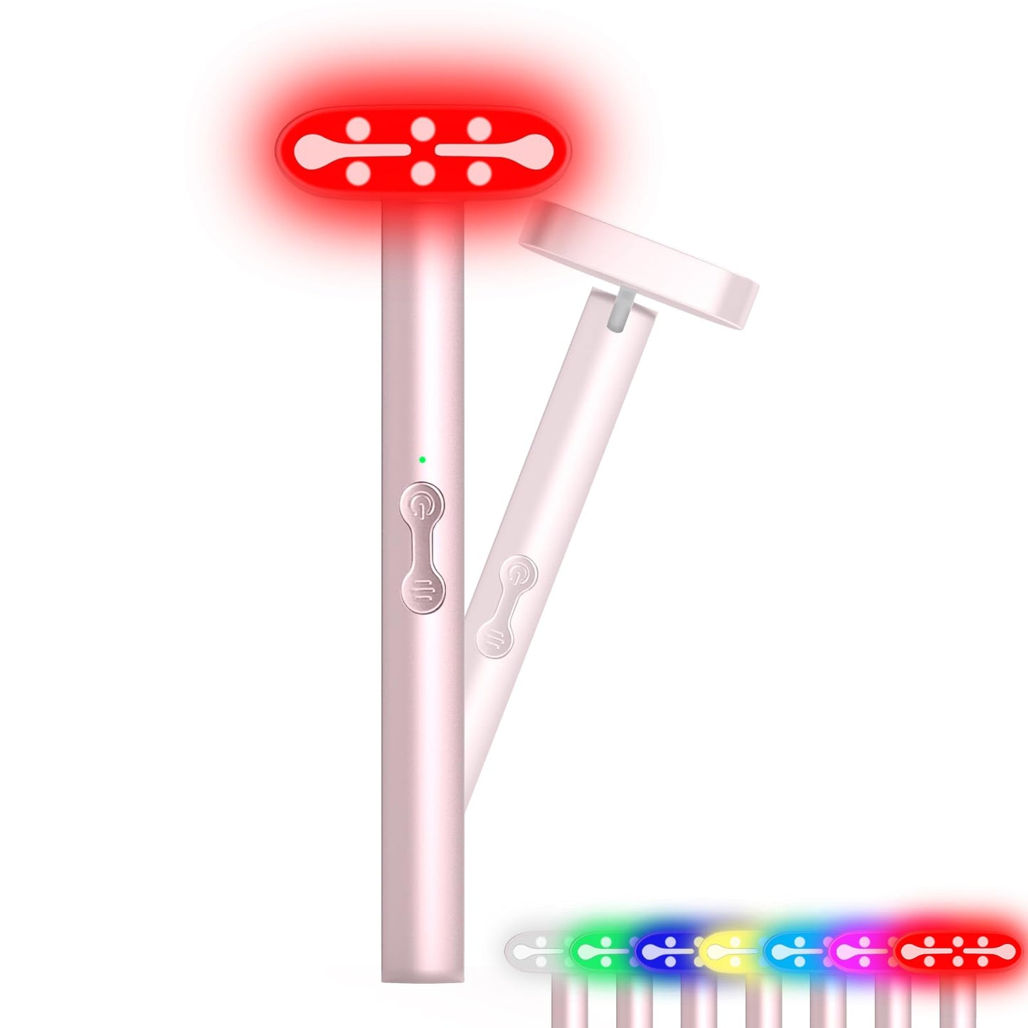 Dluxe Ave. Red Light Therapy Wand for Face/ LED Facial Light Therapy for Skin Care