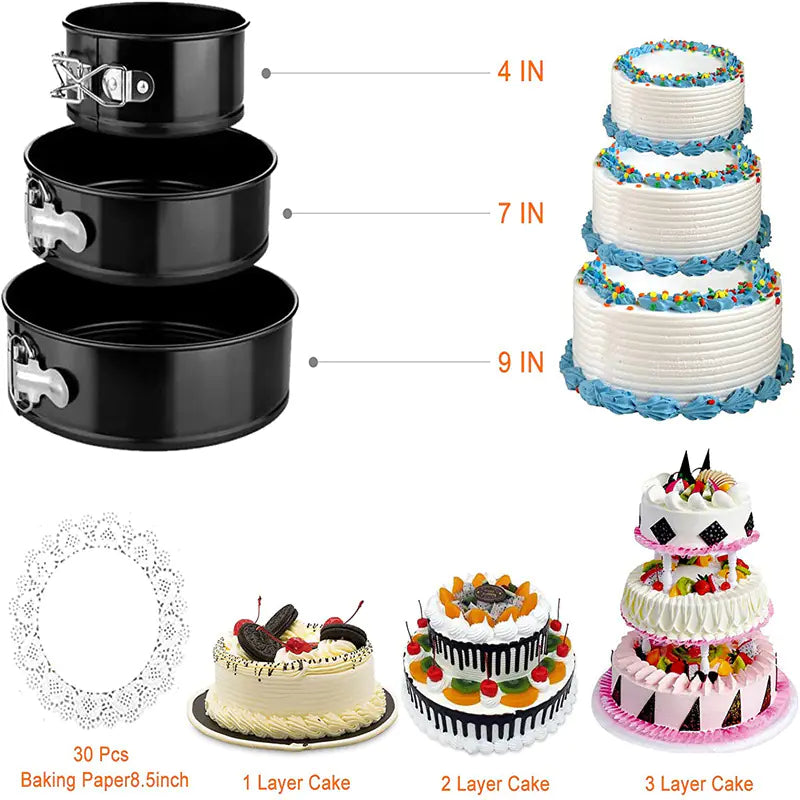 Dluxe Ave. 507-Piece Cake Decorating Set with Tools and Bags
